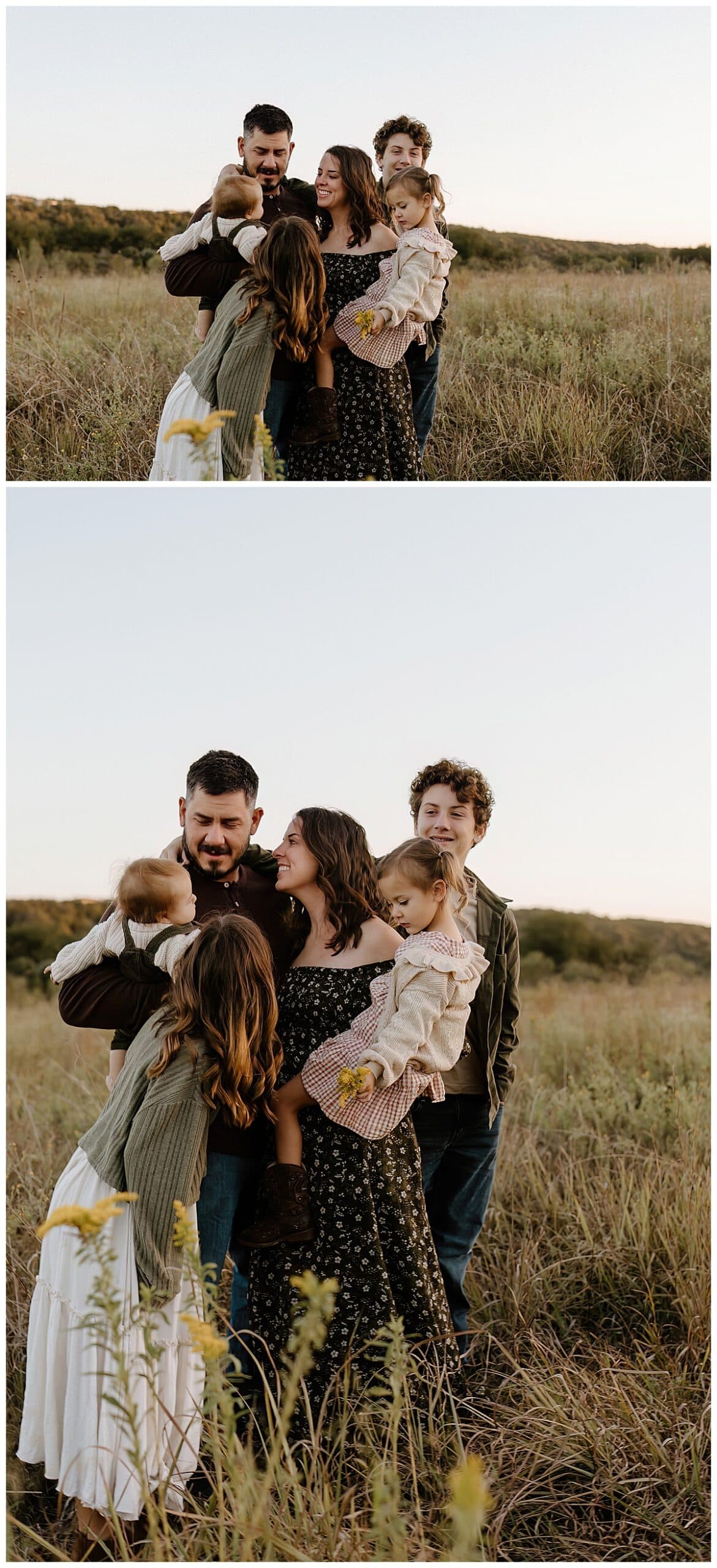 Parent smile with their kids for Our Adventuring Souls Photography