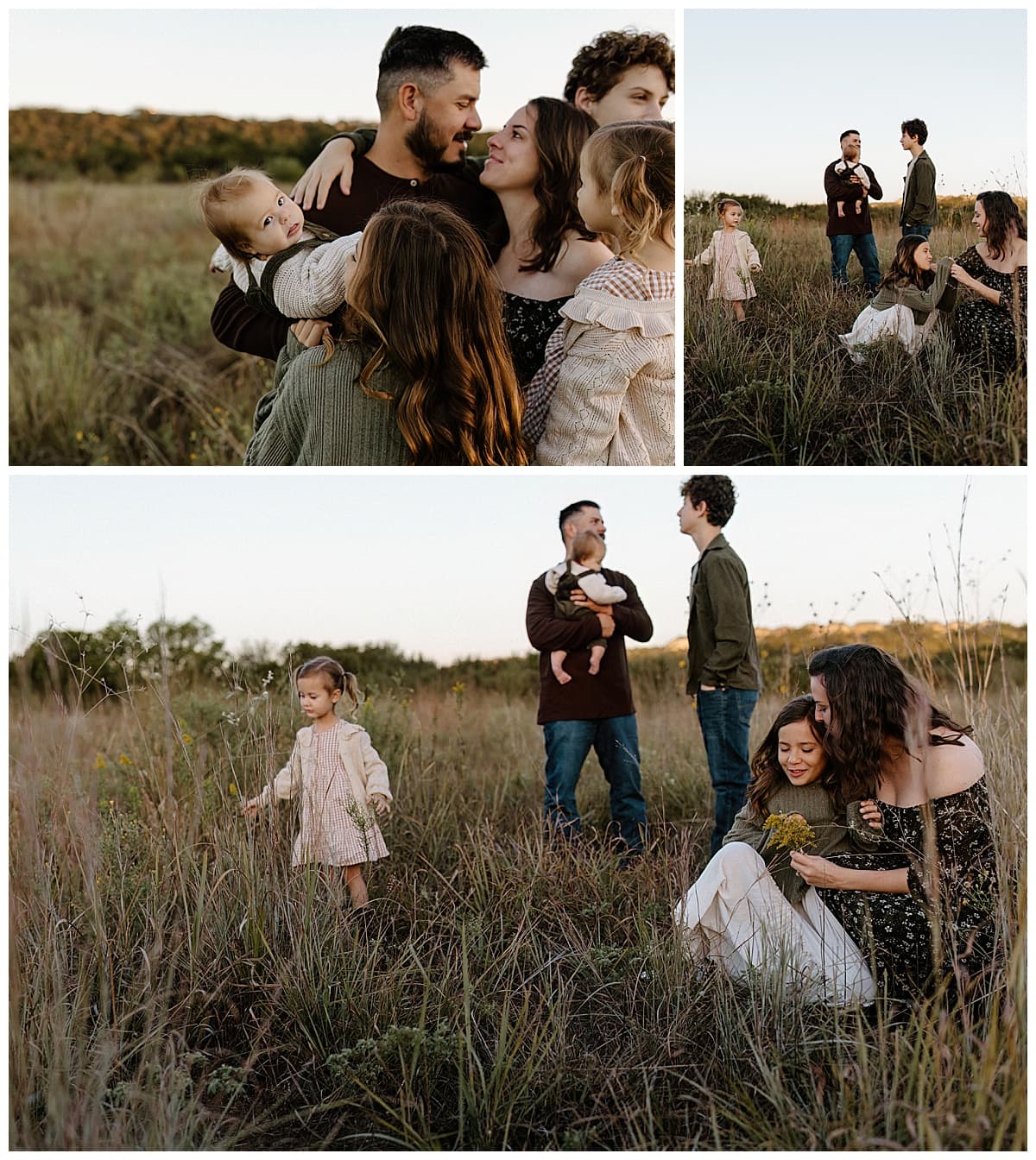 Family smiles at each other for Our Adventuring Souls Photography