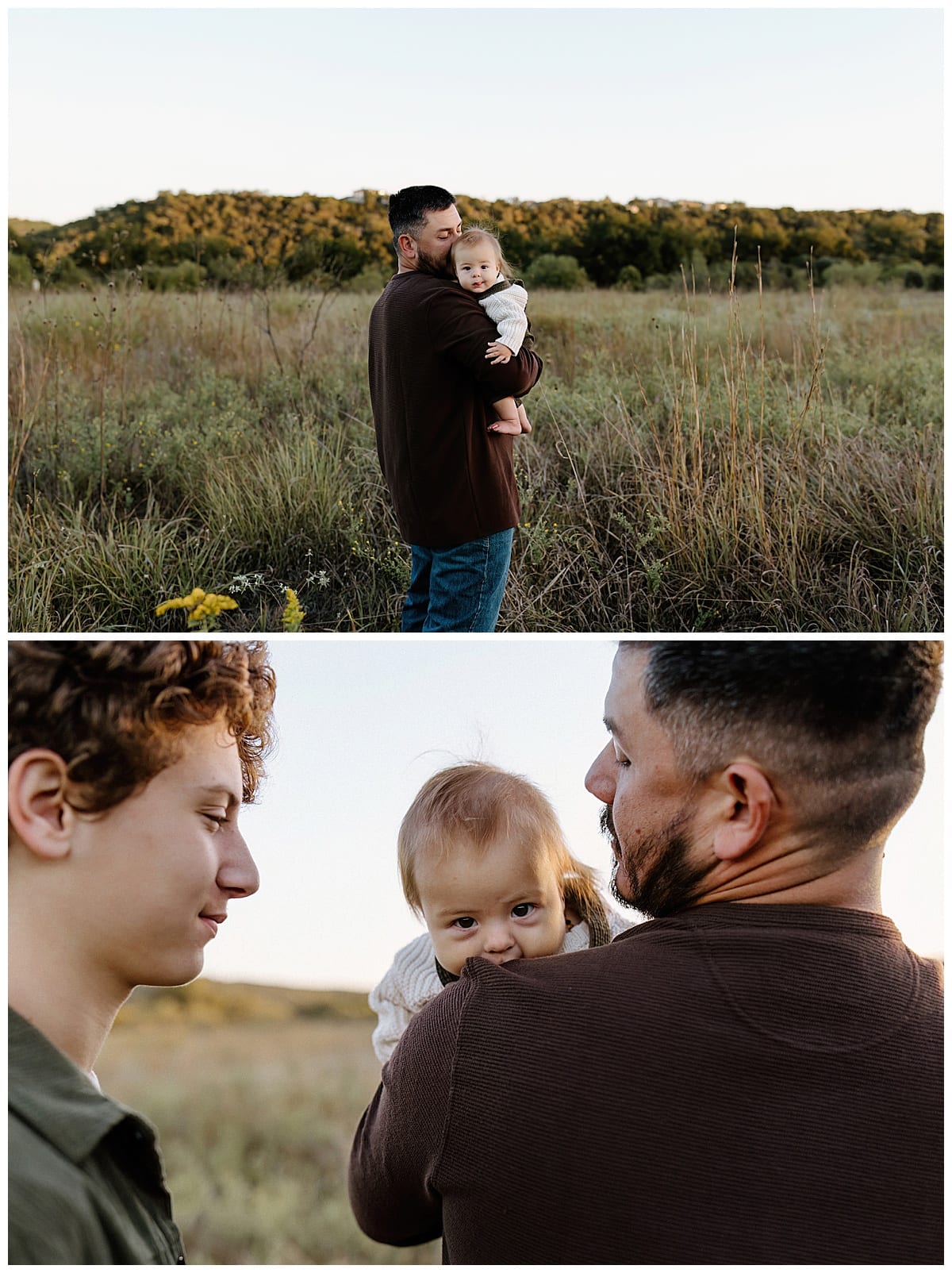Dad spends moments with his sons for Our Adventuring Souls Photography