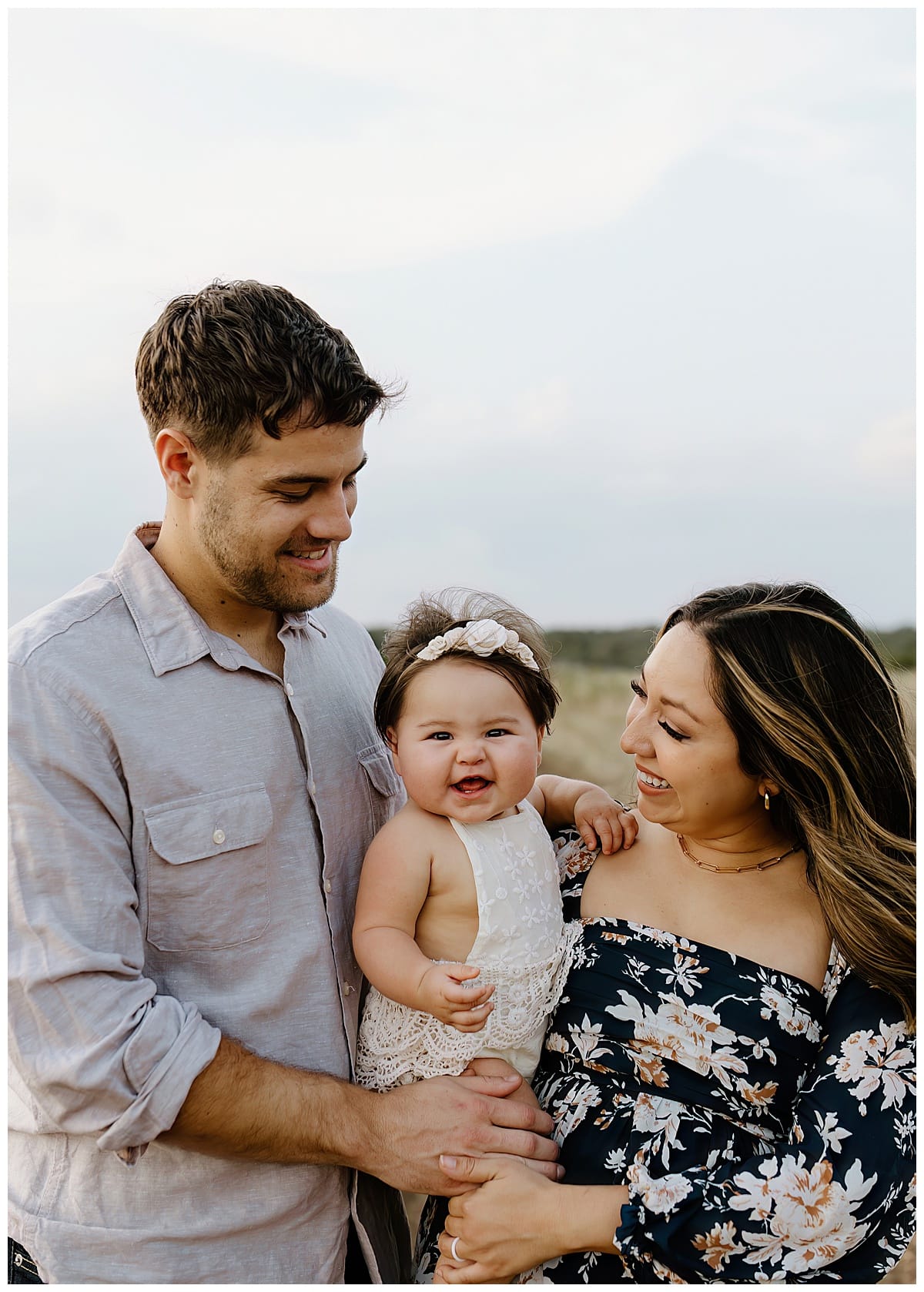 Baby smiles big for Our Adventuring Souls Photography