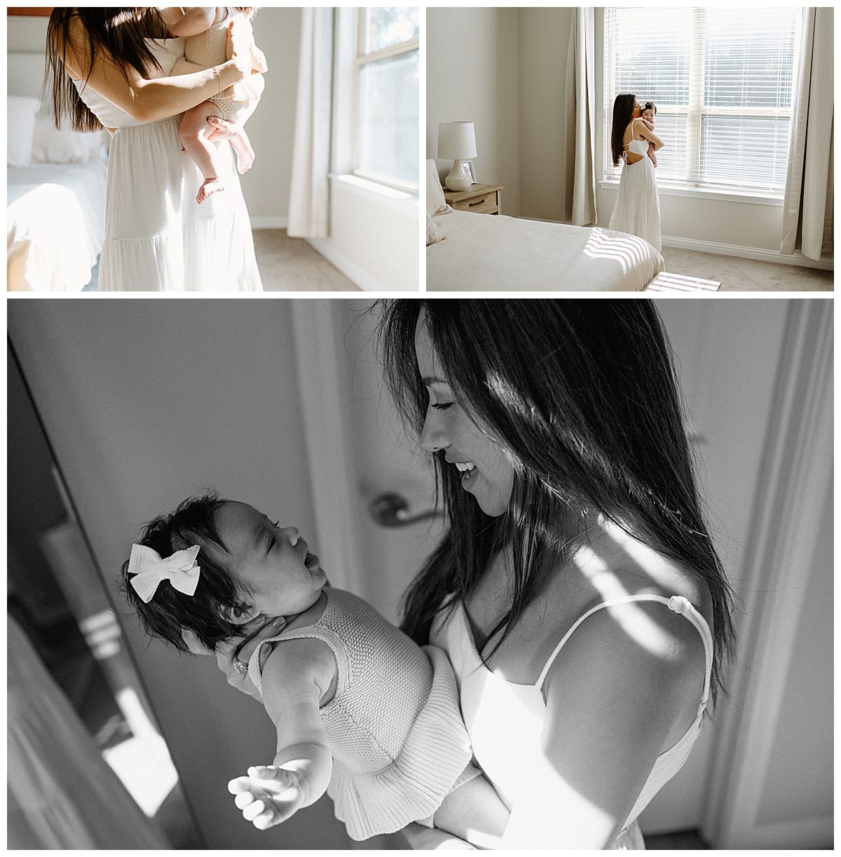 Mom holds baby girl close for Our Adventuring Souls Photography