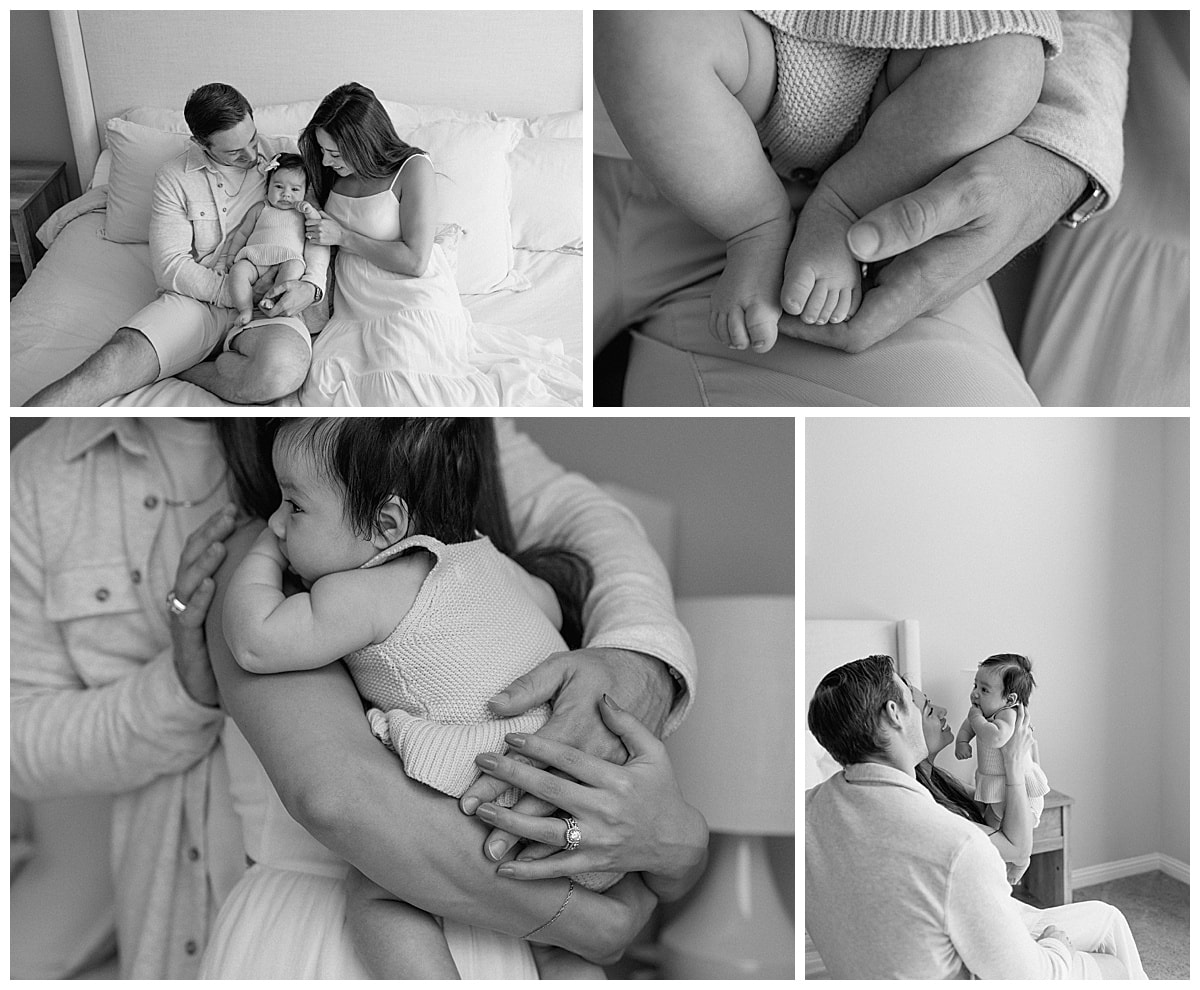 Mom and dad hold baby close for Our Adventuring Souls Photography