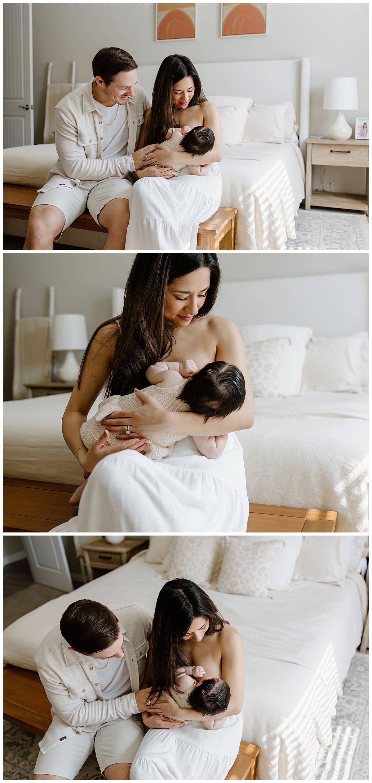 Mother nurses baby girl for Our Adventuring Souls Photography
