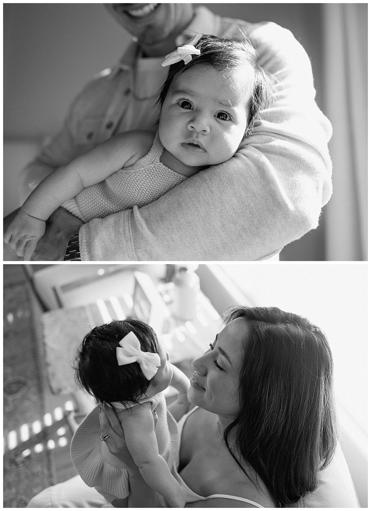 Parents hold baby close for Our Adventuring Souls Photography