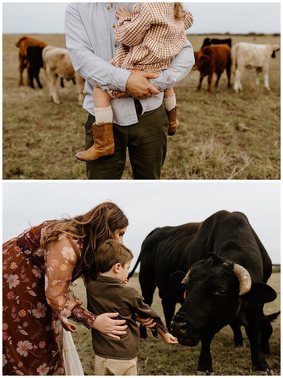 Parents hold their little babies close during their Family Adventure Session