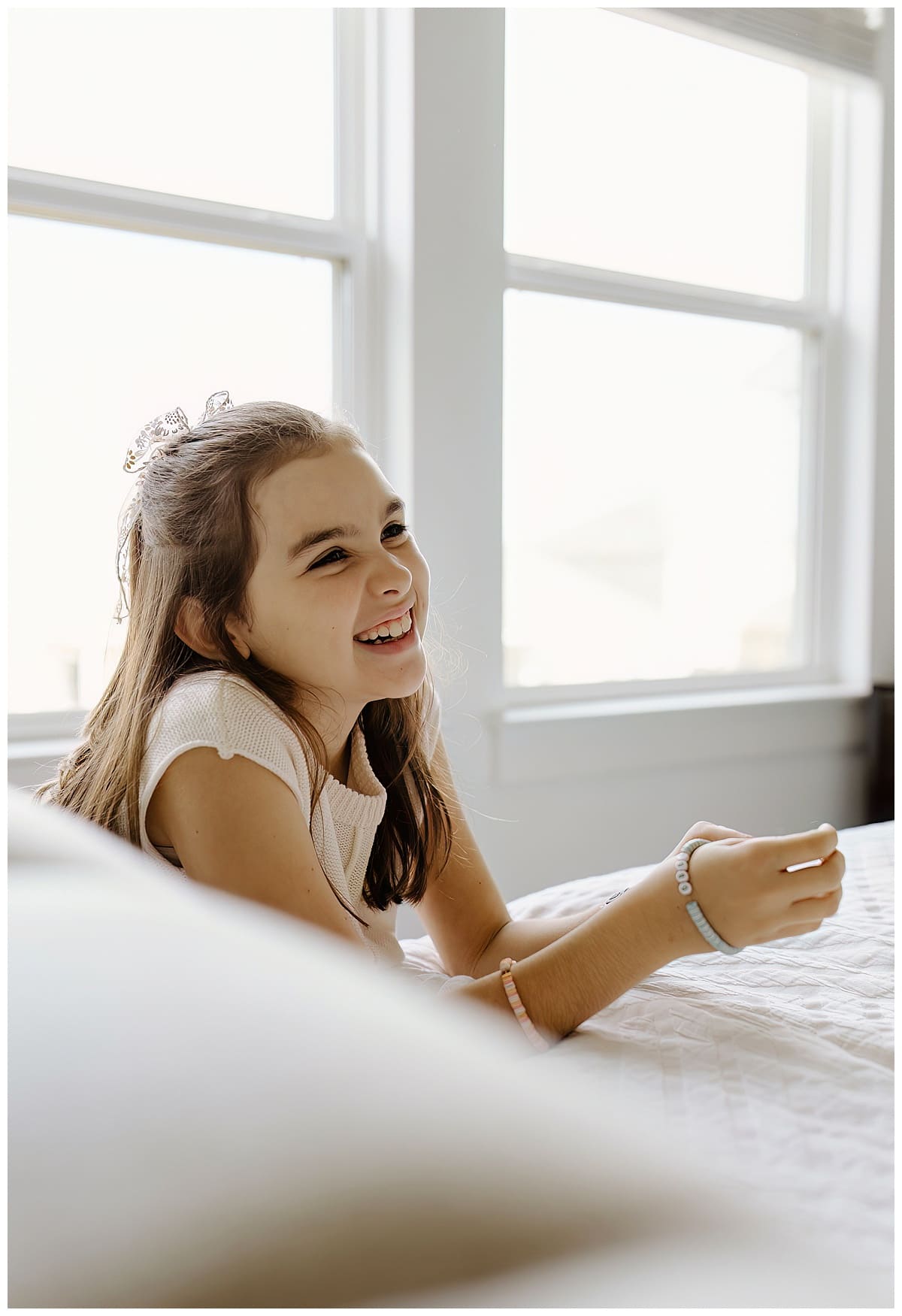 Little girl smiles big for Our Adventuring Souls Photography