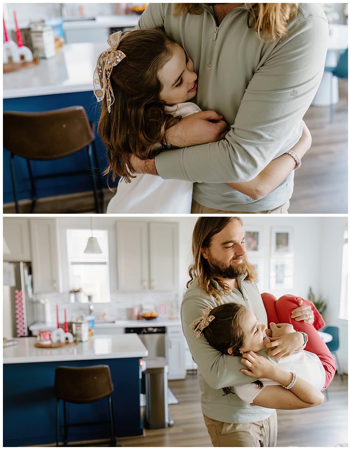 Dad and daughter play together for Our Adventuring Souls Photography